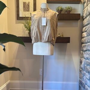 ZARA WOMEN’S FAUX SUEDE VEST